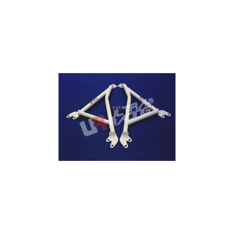 Bară de întărire a aripii cu 3 puncte ULTRA RACING pentru Mitsubishi EVO 4/5/6 - U-211241-X - UR-FD3-044P - 3666618697734